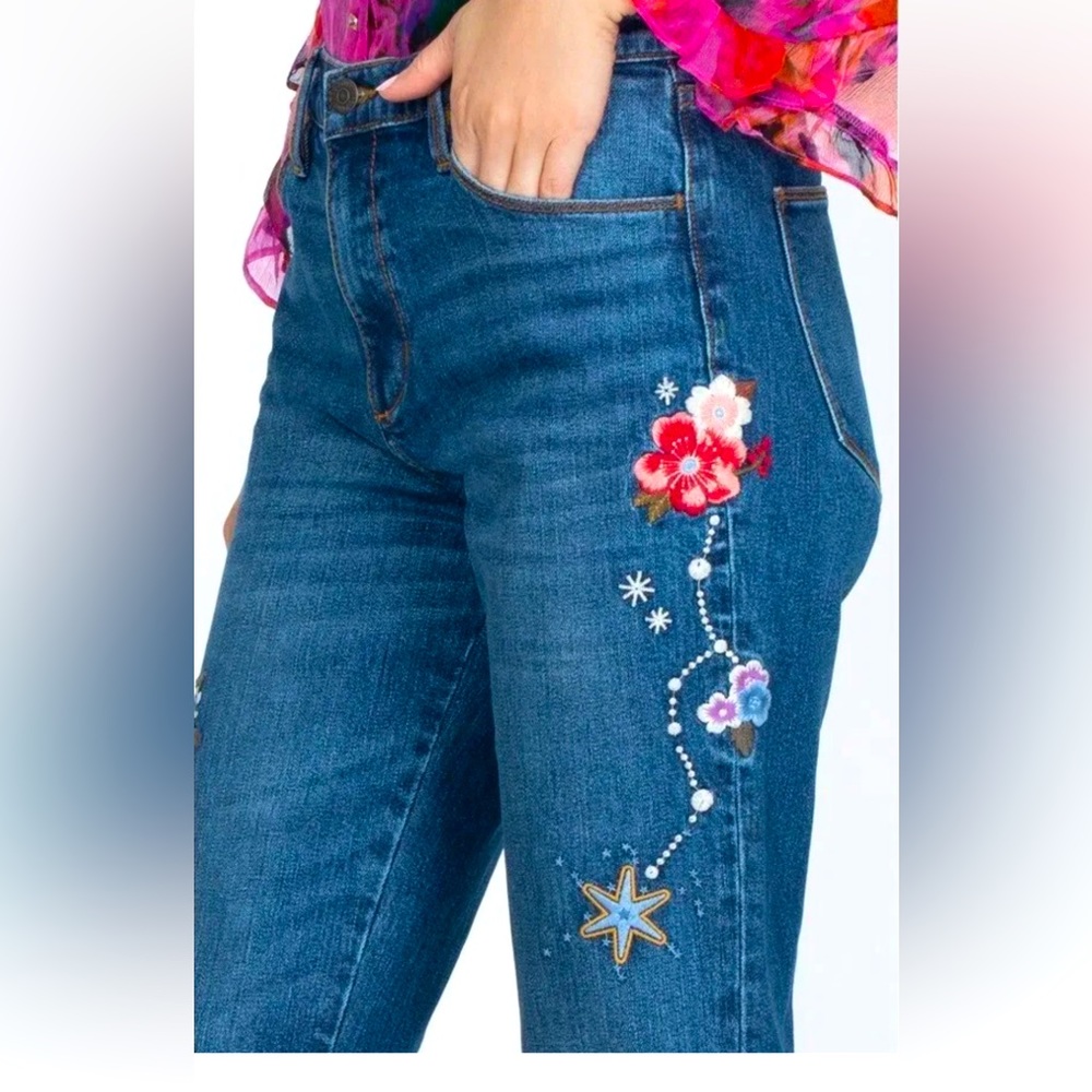 NWOT JOHNNY WAS FLARES - SZ 27